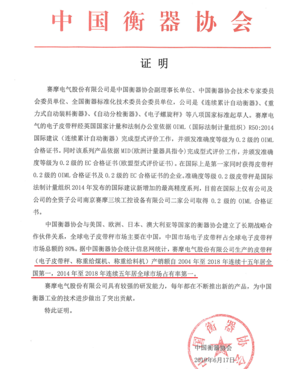 中國衡器協(xié)會文件